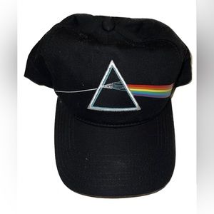 PINK FLOYD DARK SIDE OF THE MOON HAT - BLACK